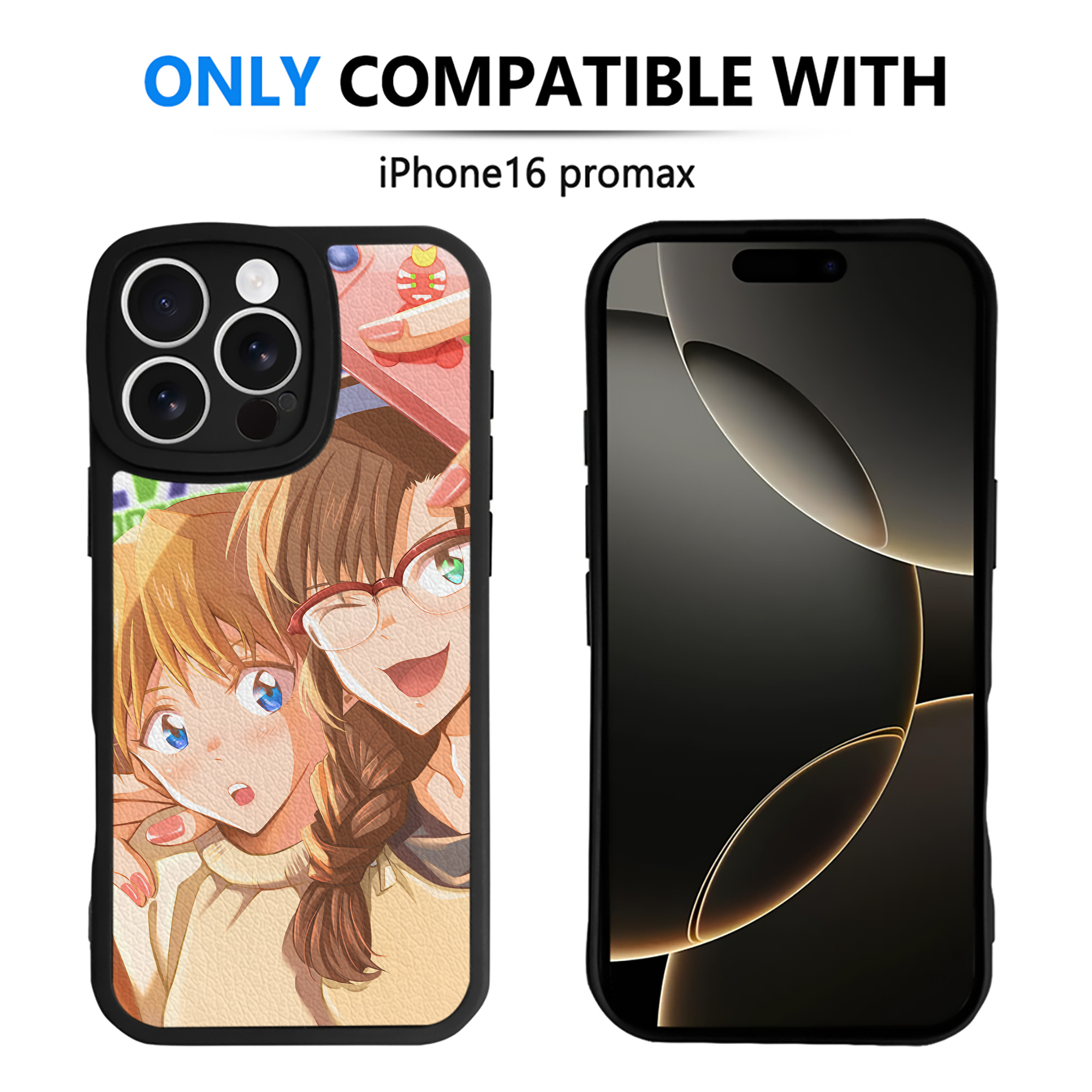 （画像用） EVA 新世紀エヴァンゲリオン 【iPhone 16シリーズ対応】シリコンスマホケース（レザー調） 材質：シリコン